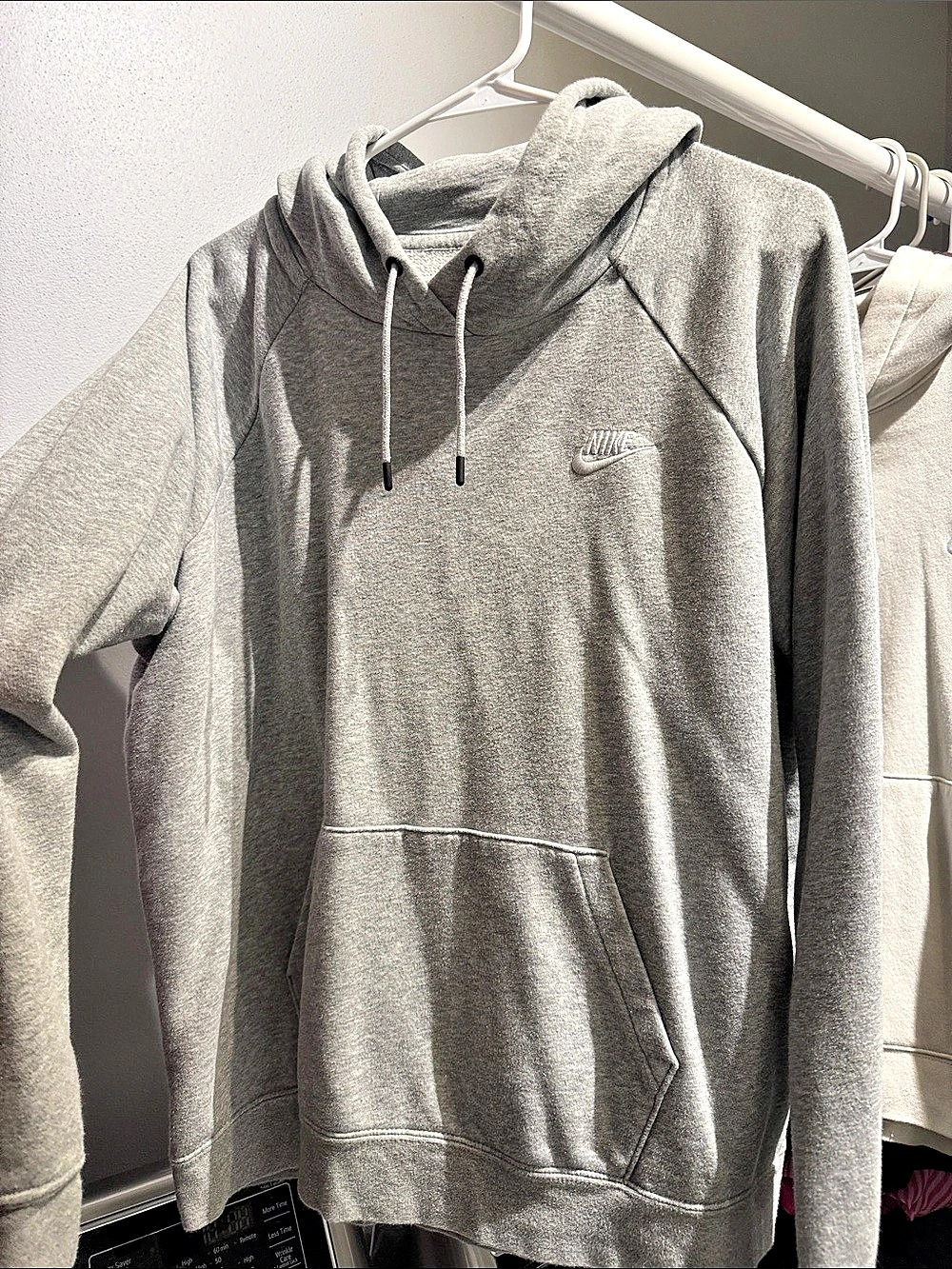 Nike Sportswear Club Fleece Pullover Hoodie Gray XL